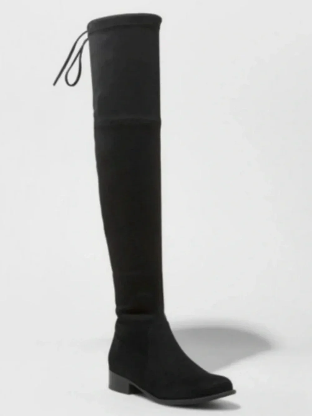 NIB A New Day Target Women's Sidney Microsuede Tall Boots Black Size 10 WC